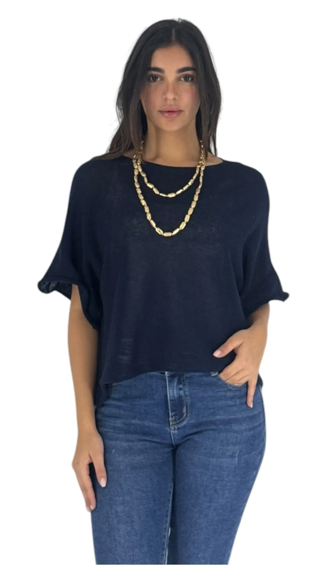 Nada navy top