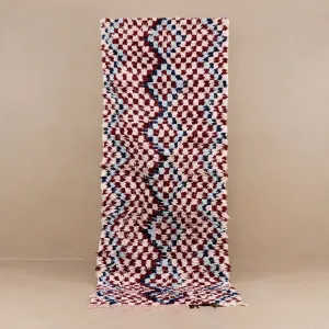 Nafisah - vintage boucherouite rug