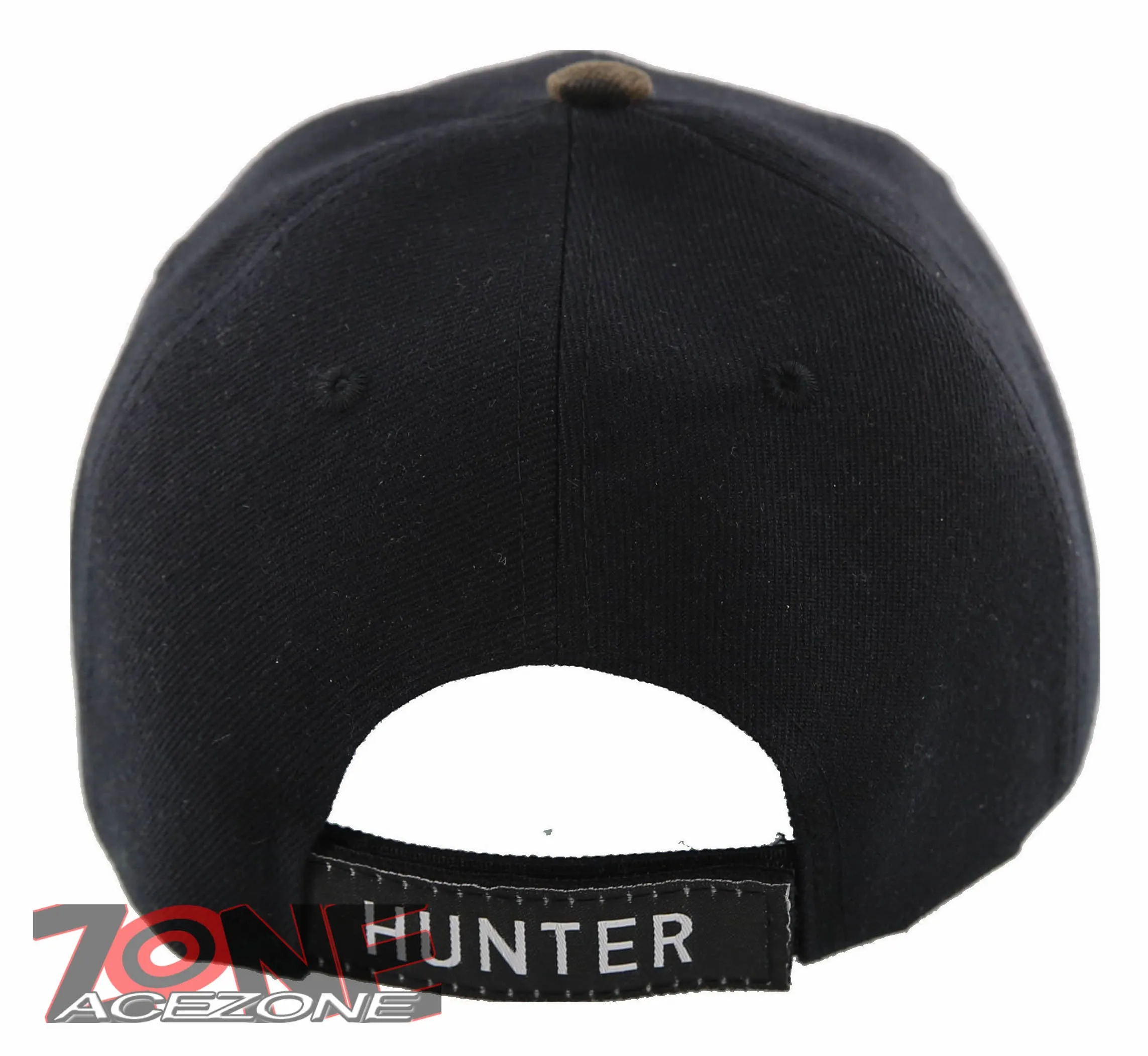 NEW! DEER HUNTER LIVE TO HUNT BUCK OUTDOOR SPORTS CAP HAT BLACK CAMO