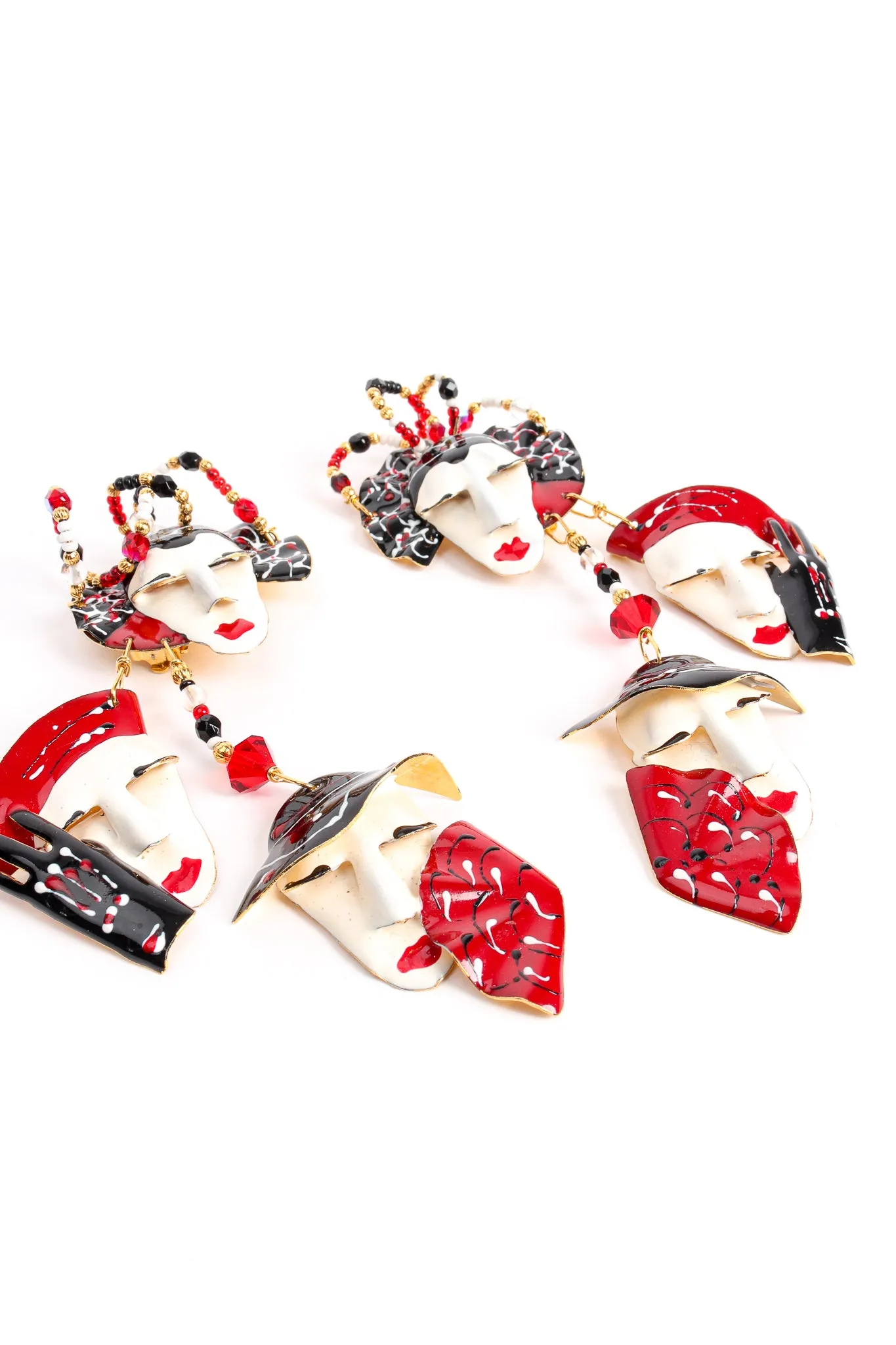 New Wave Drama Earrings