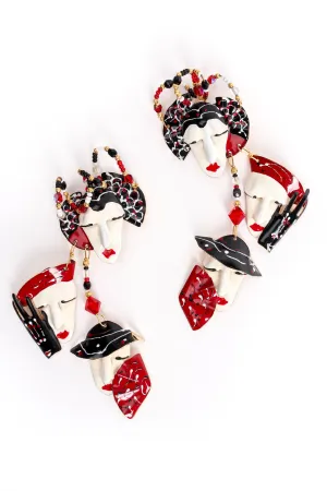 New Wave Drama Earrings