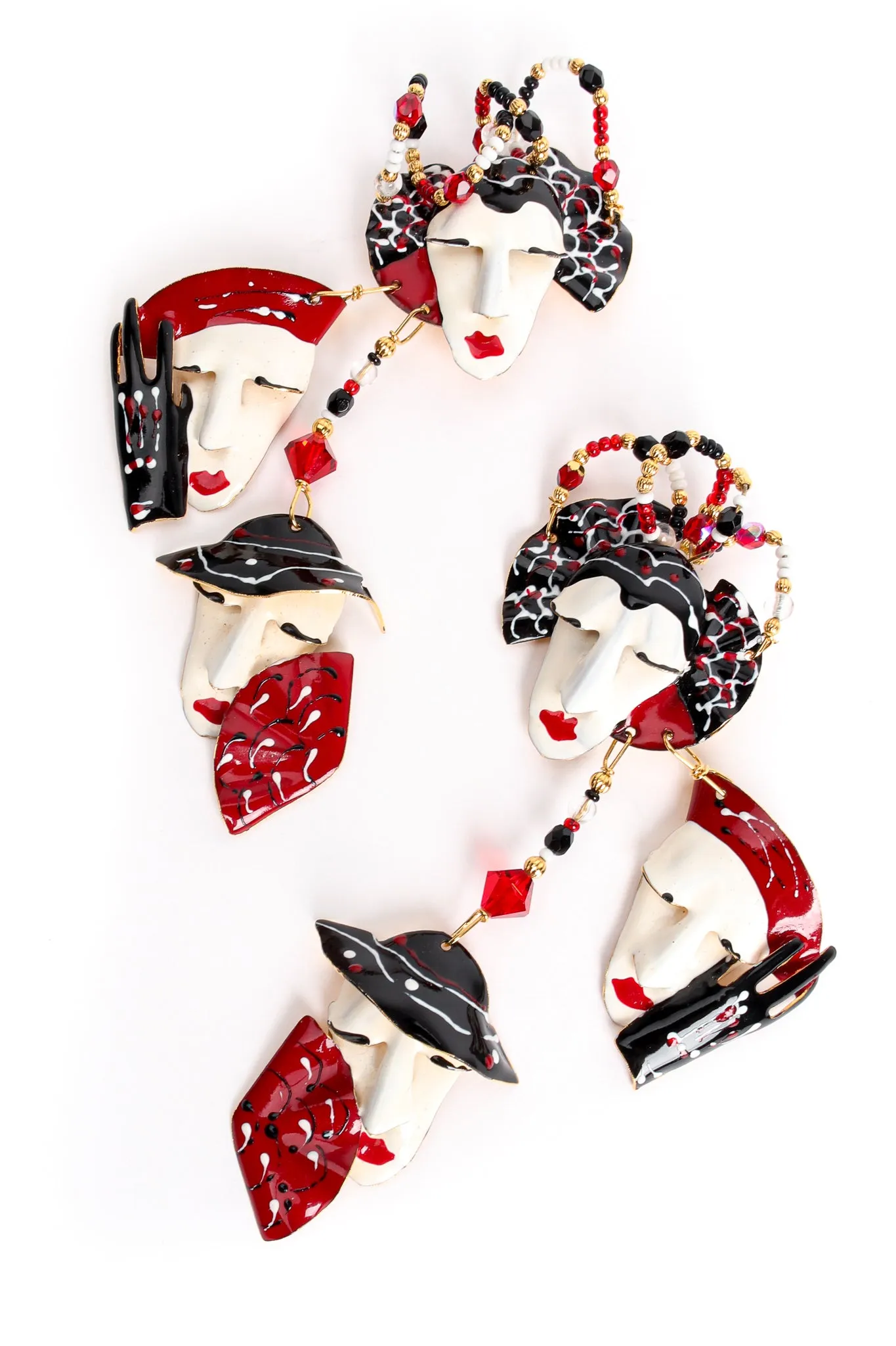New Wave Drama Earrings
