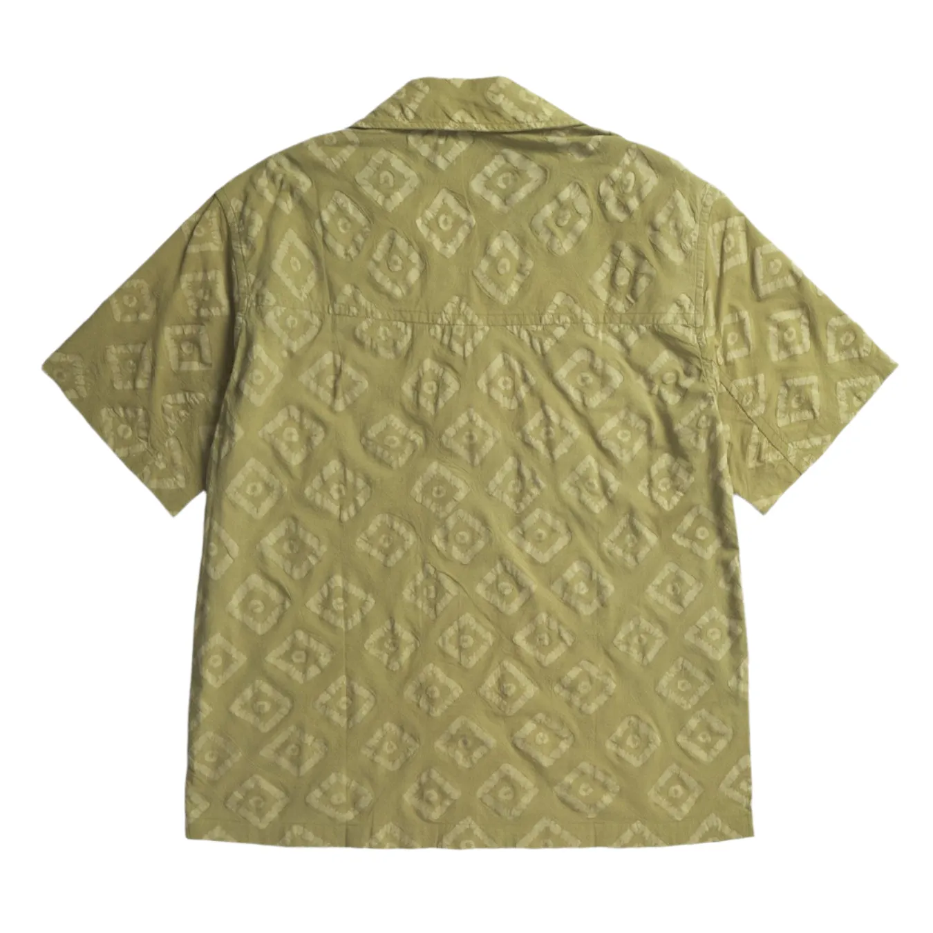 Norse Projects Mads Batik SS Shirt Moss Green