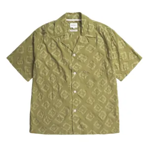 Norse Projects Mads Batik SS Shirt Moss Green