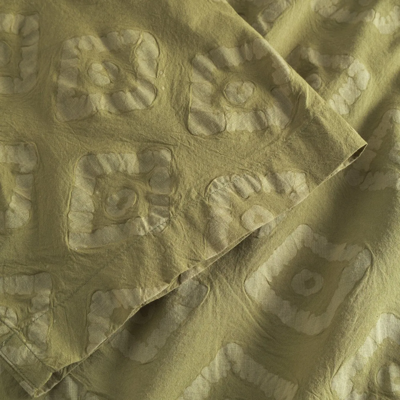 Norse Projects Mads Batik SS Shirt Moss Green