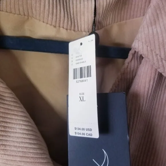 NWT The Fifth Label Electron Jacket Size XL Corduroy Bomber Anthropologie