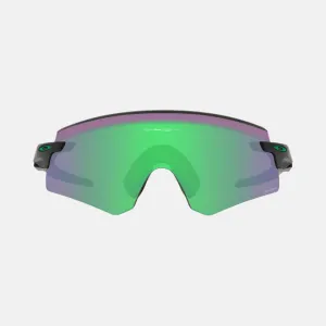 Oakley Encoder Sunglasses Matte Black Ink/Prizm Jade Lenses