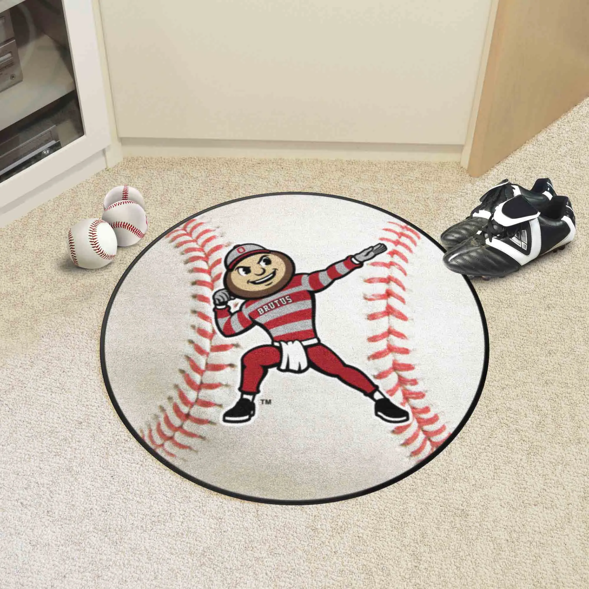 Ohio State University Baseball Mat