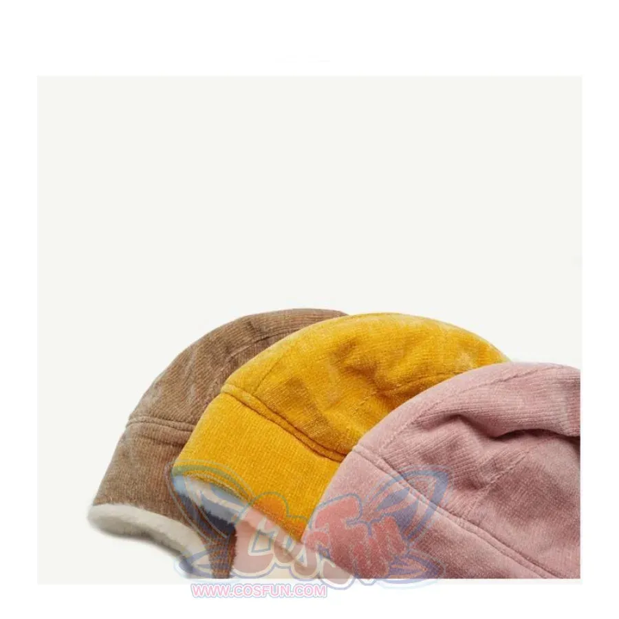 Outdoor Cute Fox Ears Fleece Helmet Caps J40597