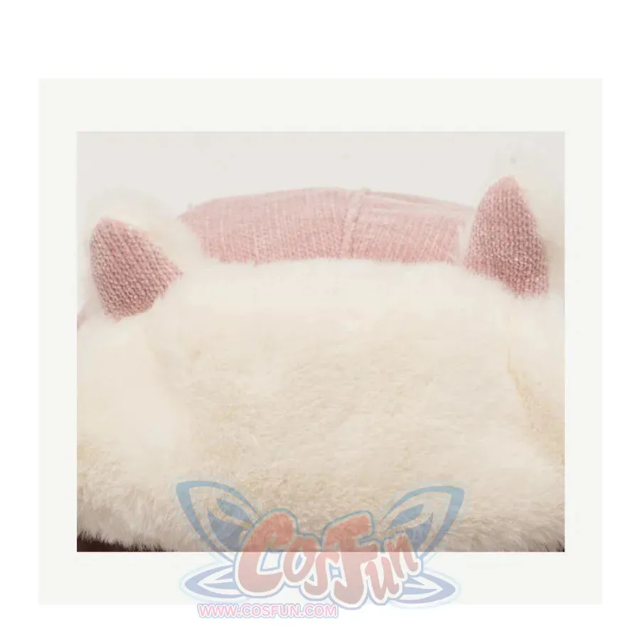 Outdoor Cute Fox Ears Fleece Helmet Caps J40597