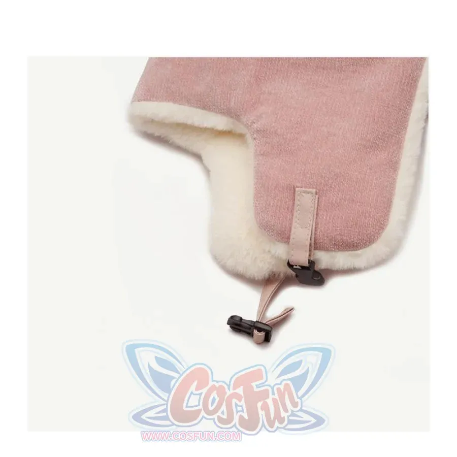 Outdoor Cute Fox Ears Fleece Helmet Caps J40597