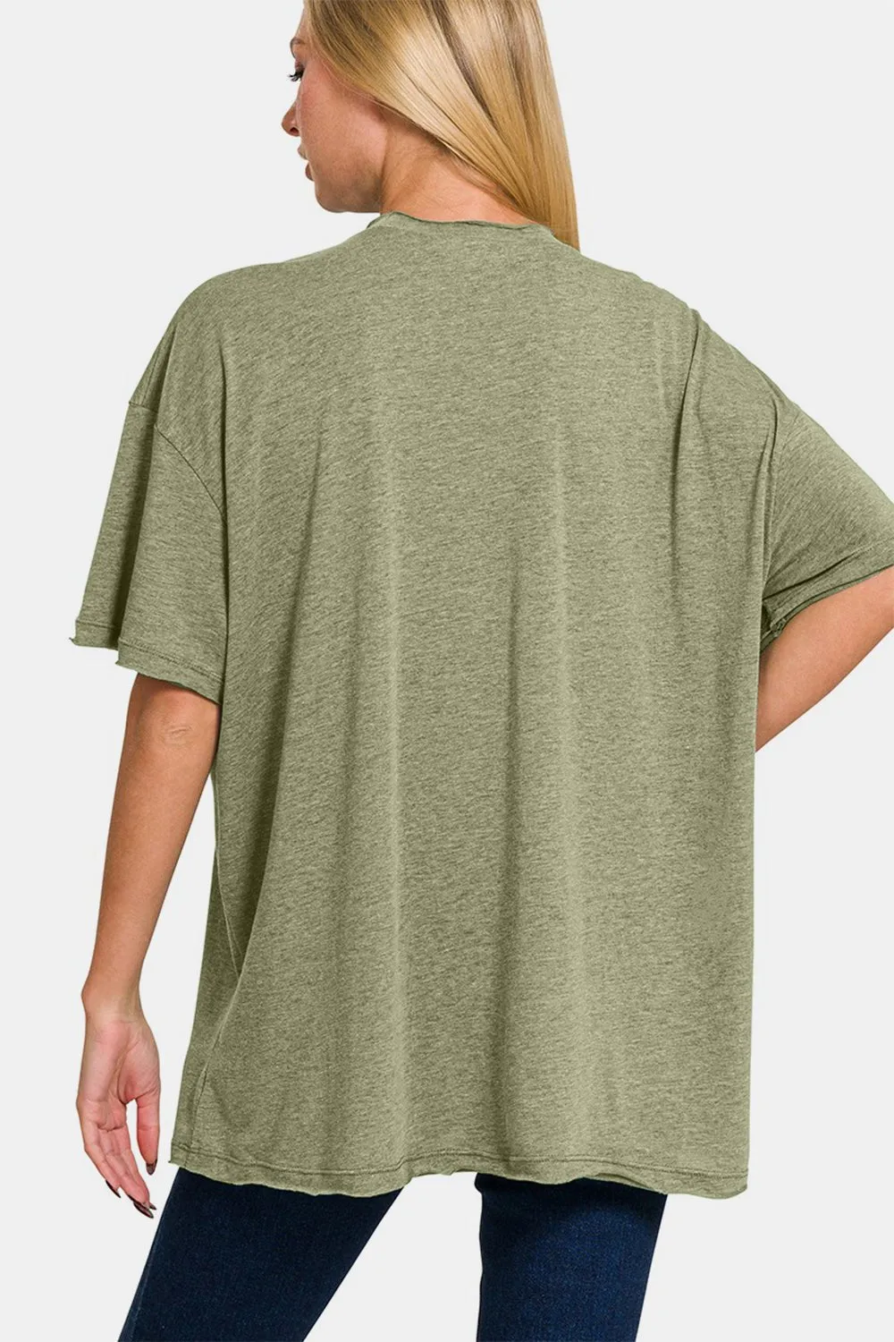 Oversized Front Pocket T-Shirt