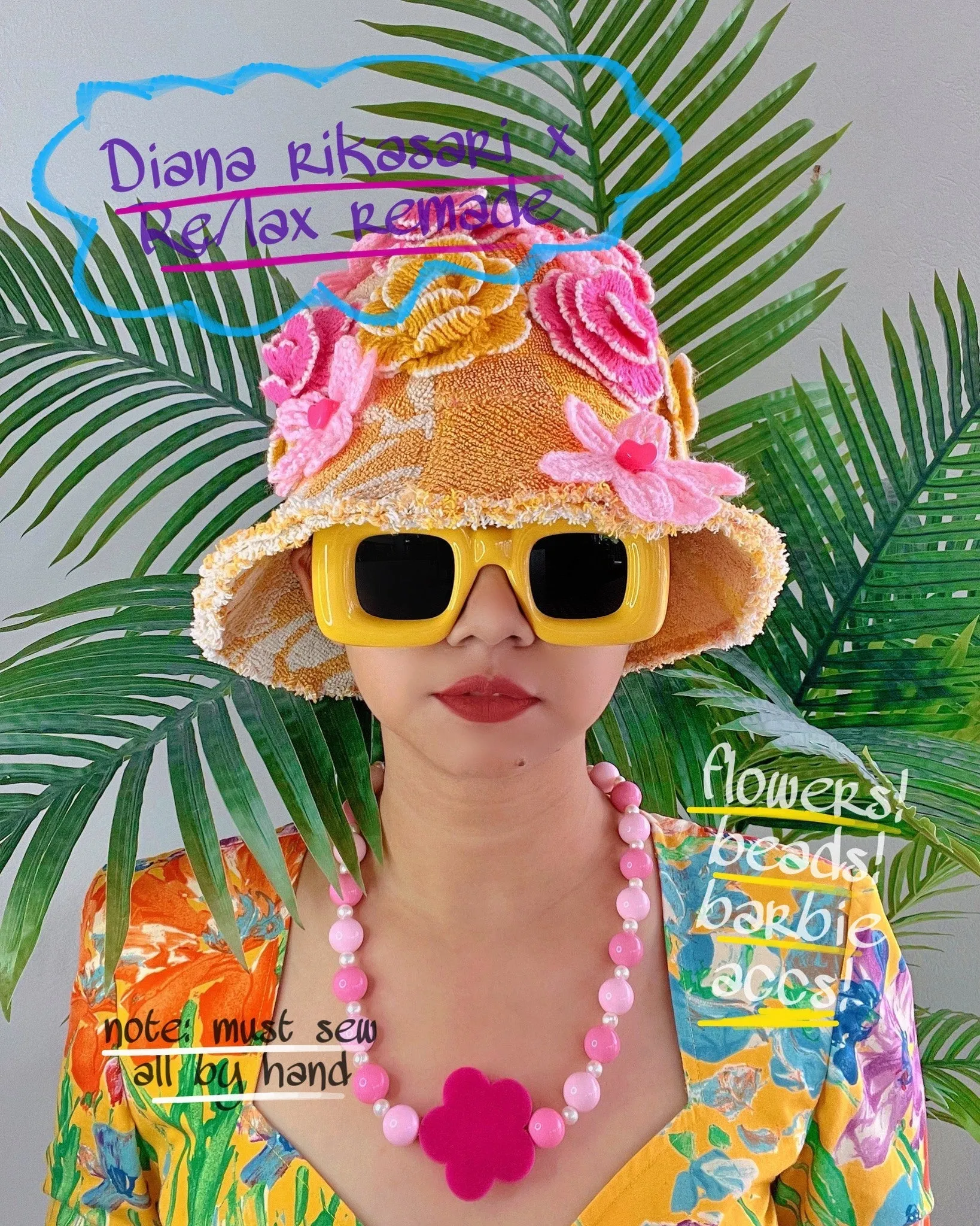 'Patchwork Flowers' - Diana Rikasari x Re/lax Remade