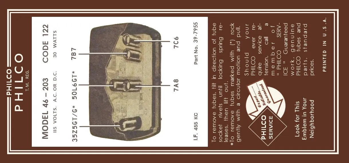 PHILCO-46-203-122