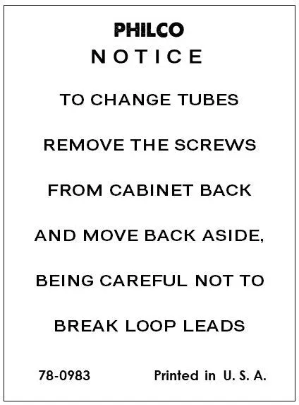 PHILCO-53-563-notice