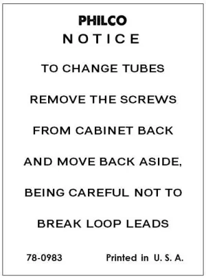 PHILCO-53-563-notice