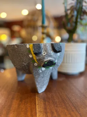 Piggy Mortar and Pestle
