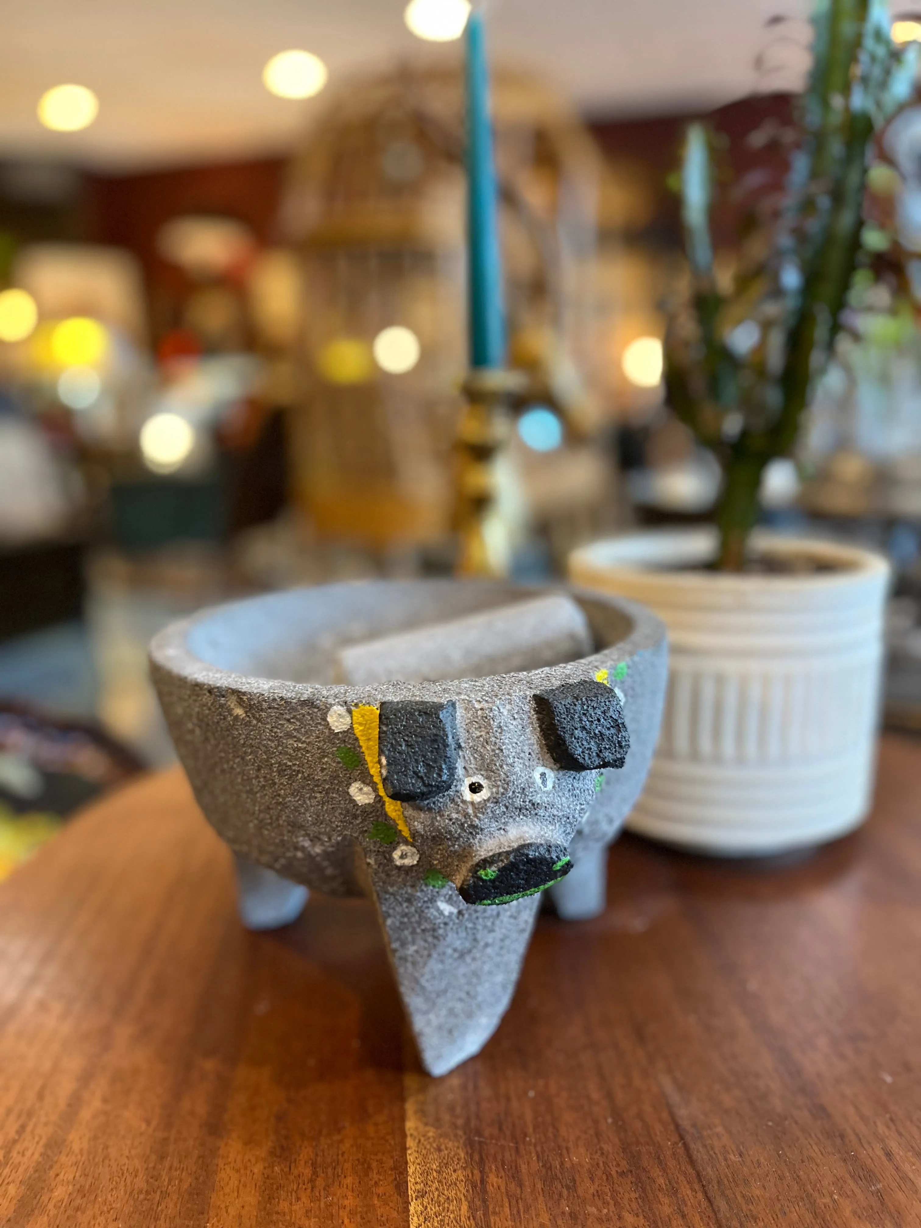 Piggy Mortar and Pestle