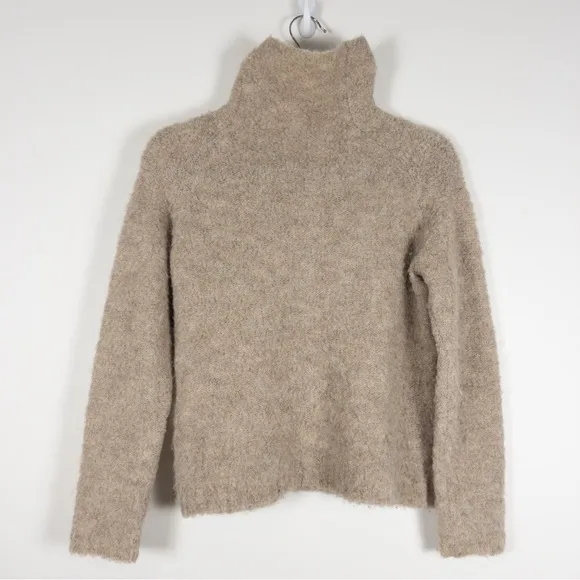 Poetry Alpaca Boucle High Neck Sweater