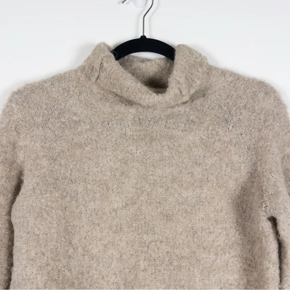 Poetry Alpaca Boucle High Neck Sweater