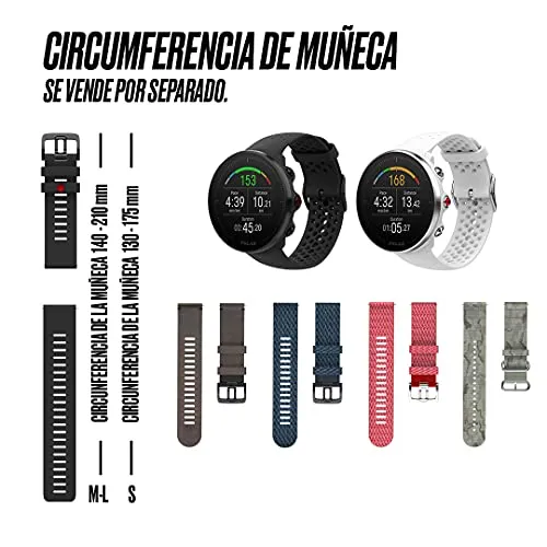POLAR Vantage M –Advanced Running & Multisport Watch with GPS and Wrist-Based Heart Rate (Lightweight Design & Latest Technology)