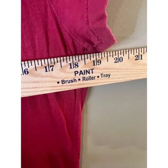 Polo Ralph Lauren Red Short Sleeve Crew Neck Maxi Dress XL
