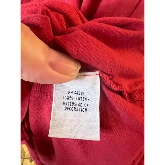 Polo Ralph Lauren Red Short Sleeve Crew Neck Maxi Dress XL