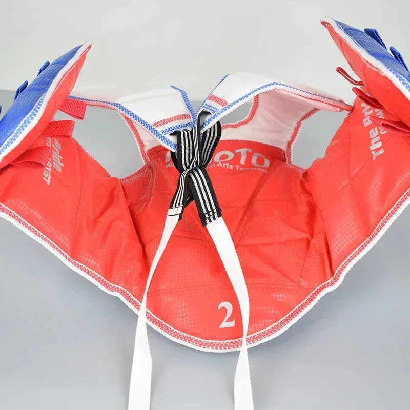Premium 8pcs Taekwondo Protective Gear Set – Full Body Protection for Combat & Competition, Thickened Training Equipment with Helmet, Chest, Leg, Arm, and Crotch Guards