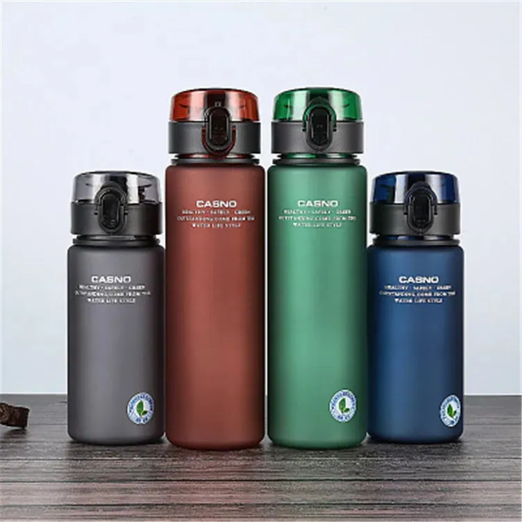 Premium Large Capacity Sports Water Cup – Simple Frosted Drink Cup with Spring Lid, Portable Outdoor Student Casino Water Bottle