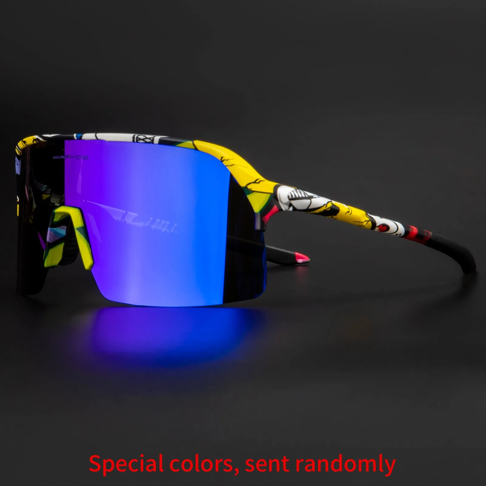 Premium Polarized Cycling Sunglasses – UV Protection, HD Lens, 1 or 4 Lens Options for Road, Mountain Bike & Outdoor Sports Eyewear for Men & Women