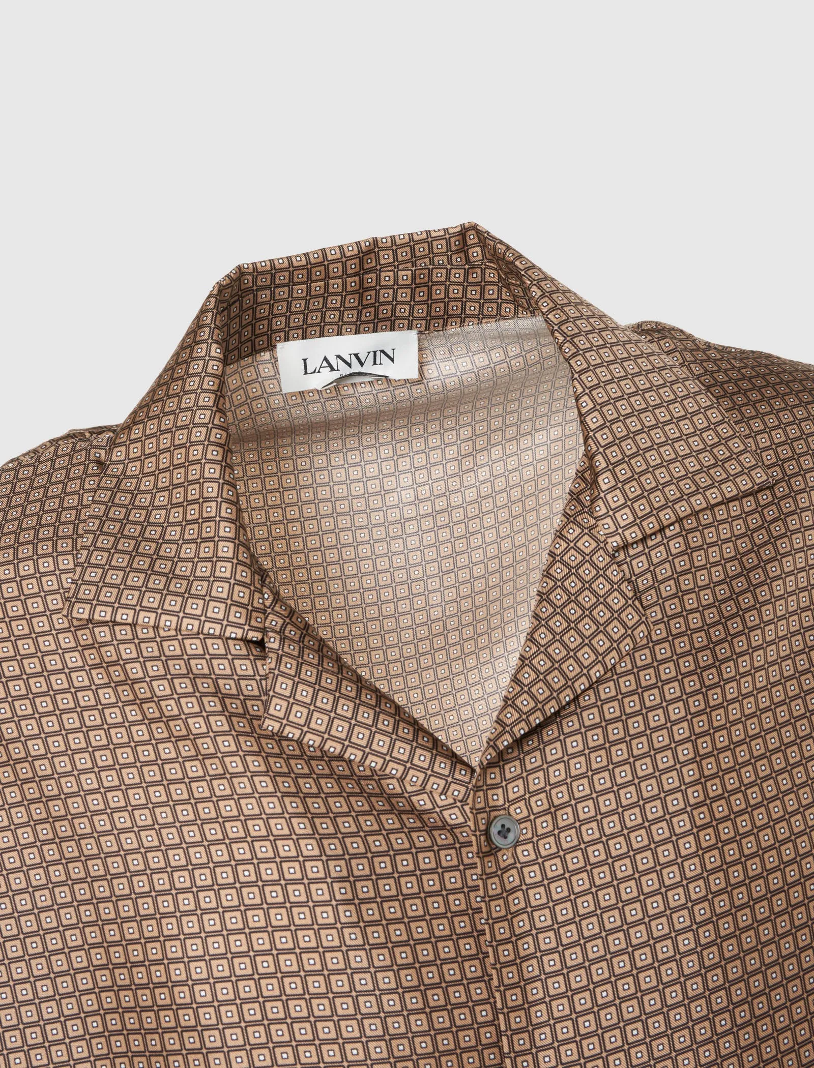 PRINT BOWLING SHIRT
