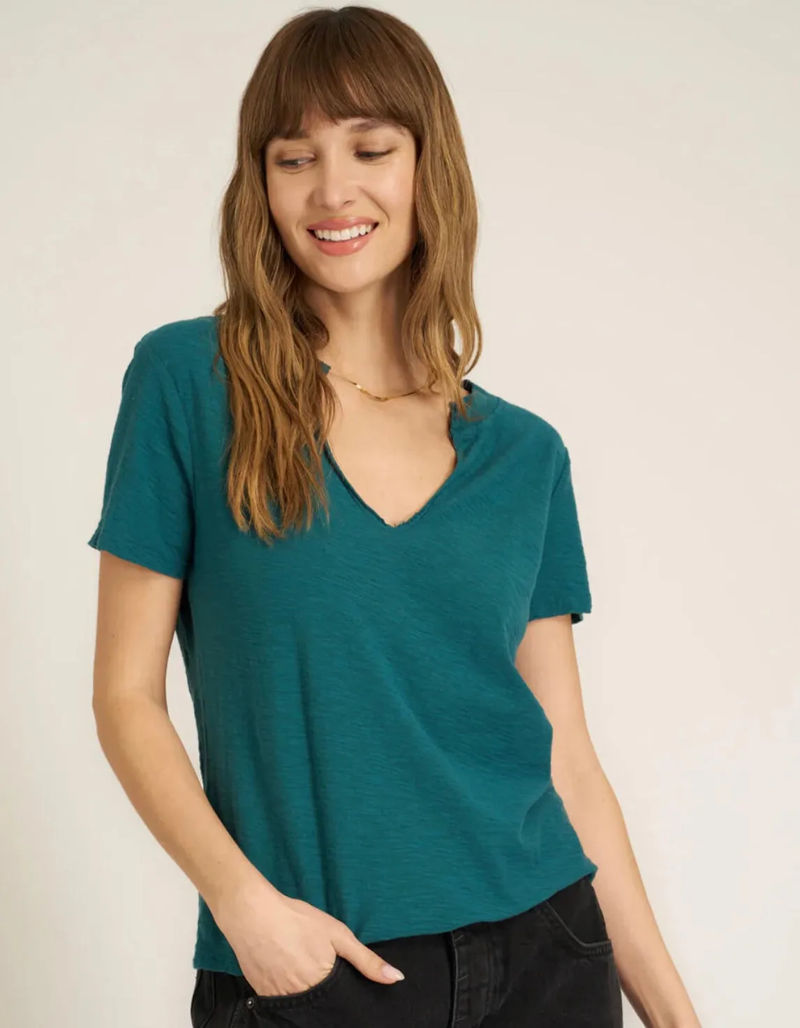 PROJECT SOCIAL T PLATA NOTCHED TEE