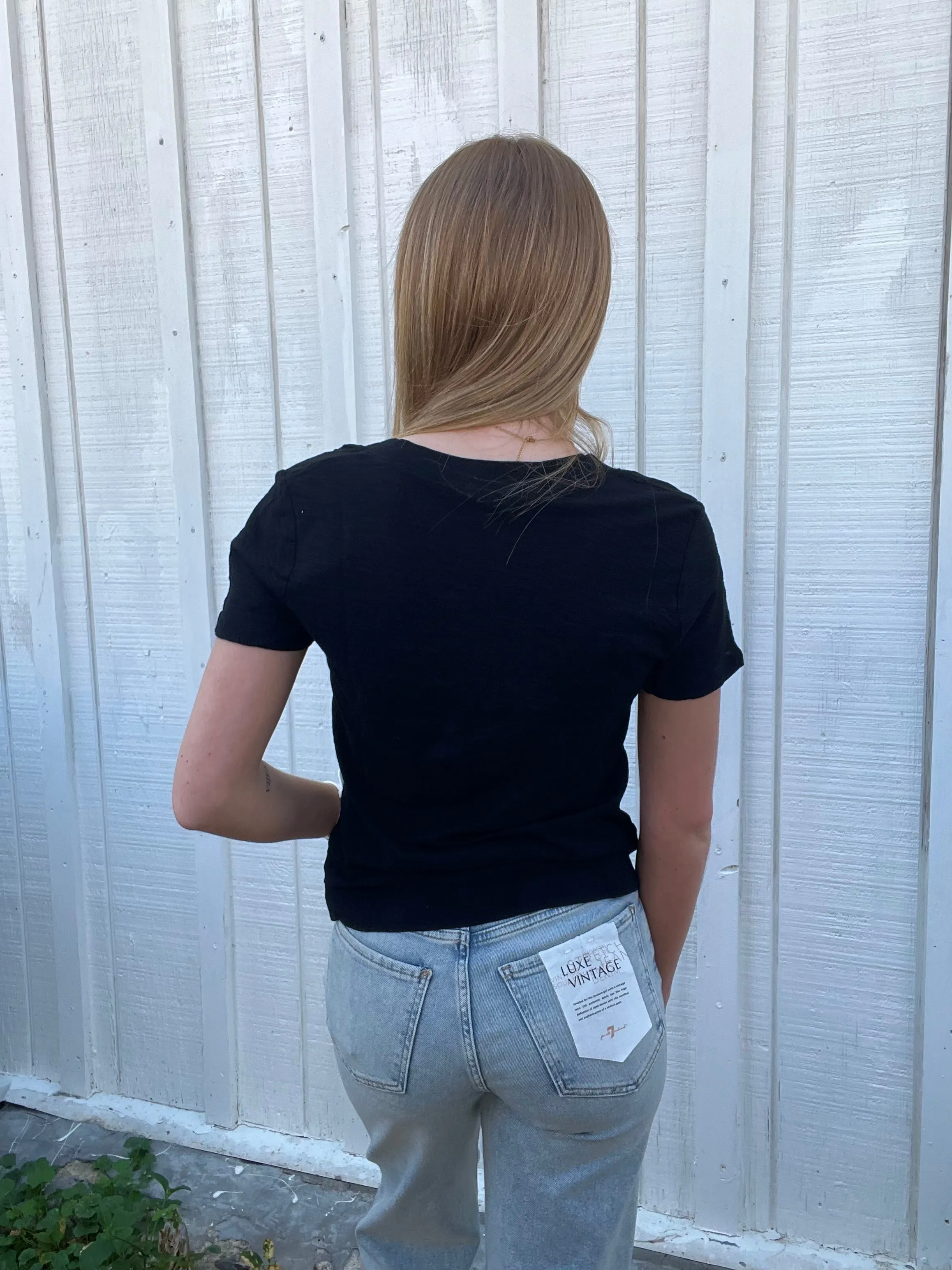 PROJECT SOCIAL T PLATA NOTCHED TEE