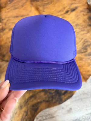 Purple Trucker Hat