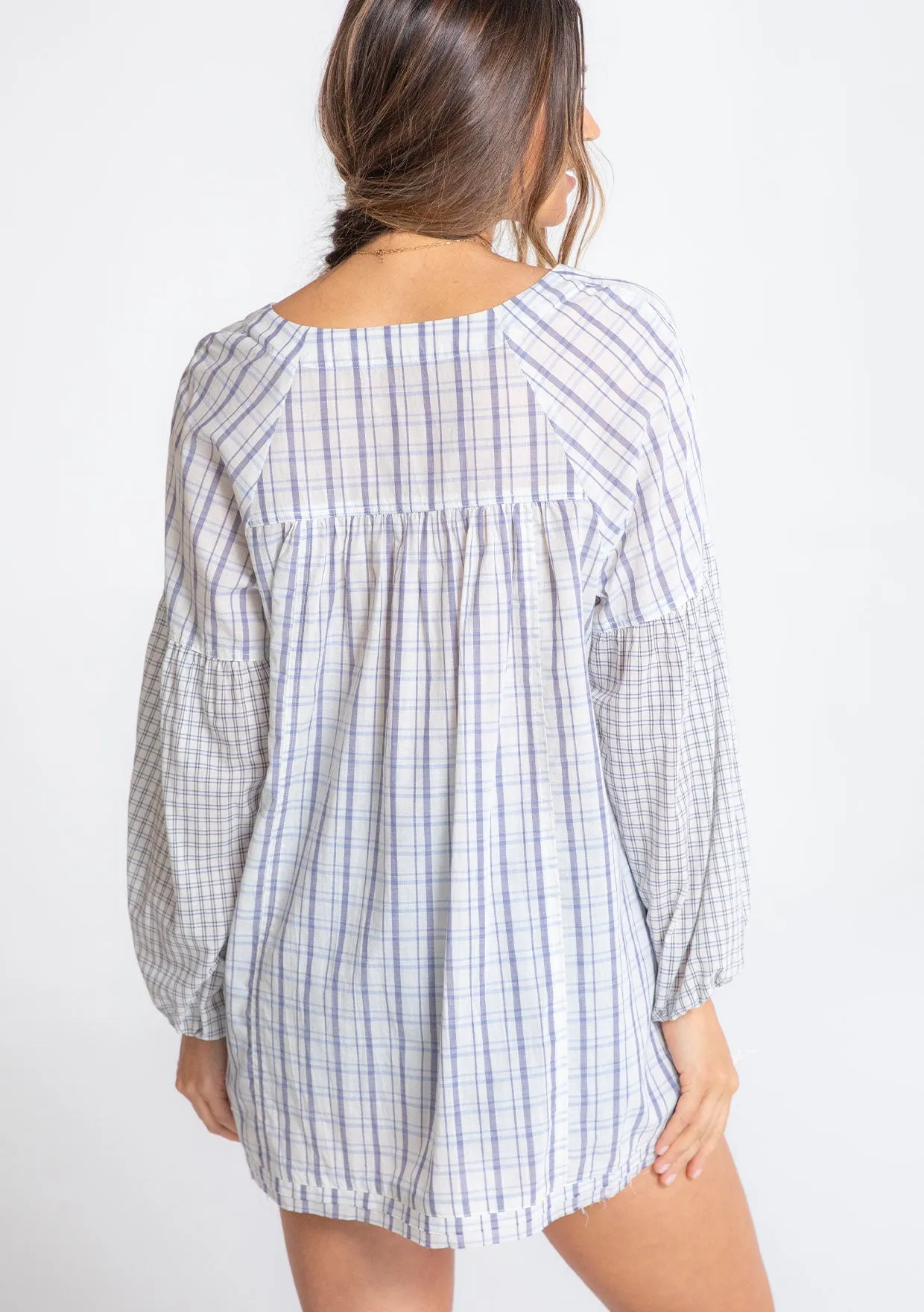 Quinn Oversized Plaid Shirt
