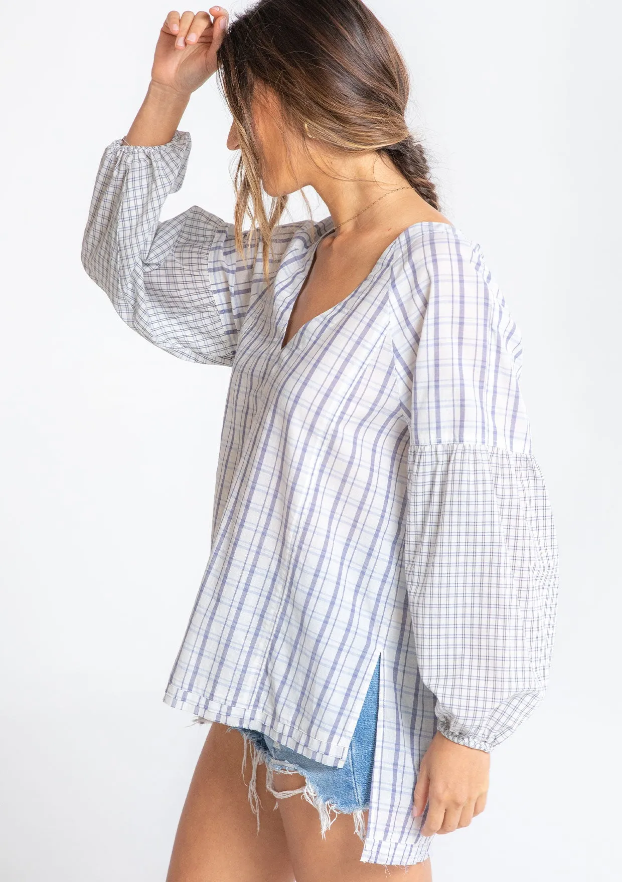 Quinn Oversized Plaid Shirt