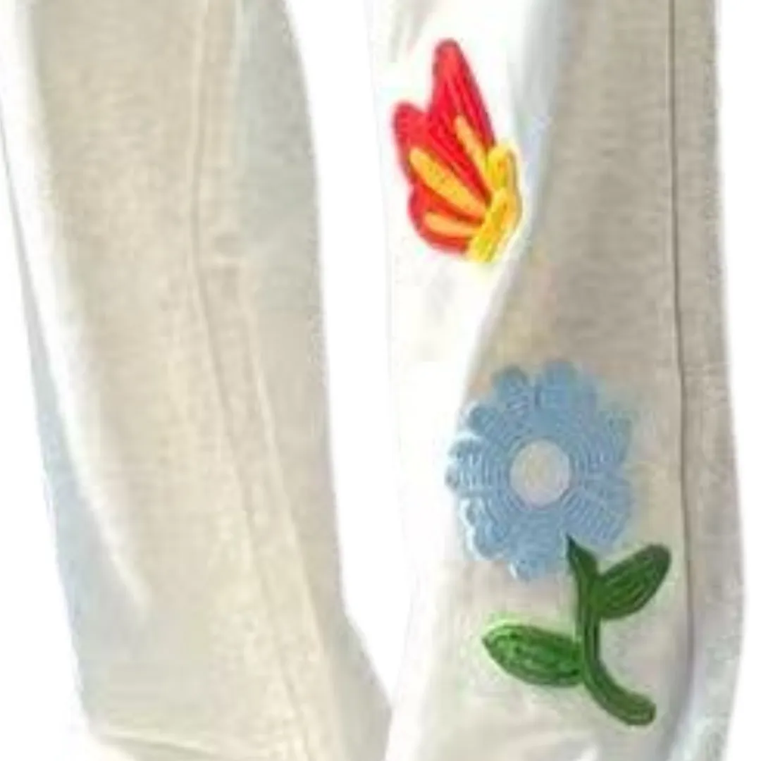 "Flowers" Jeans