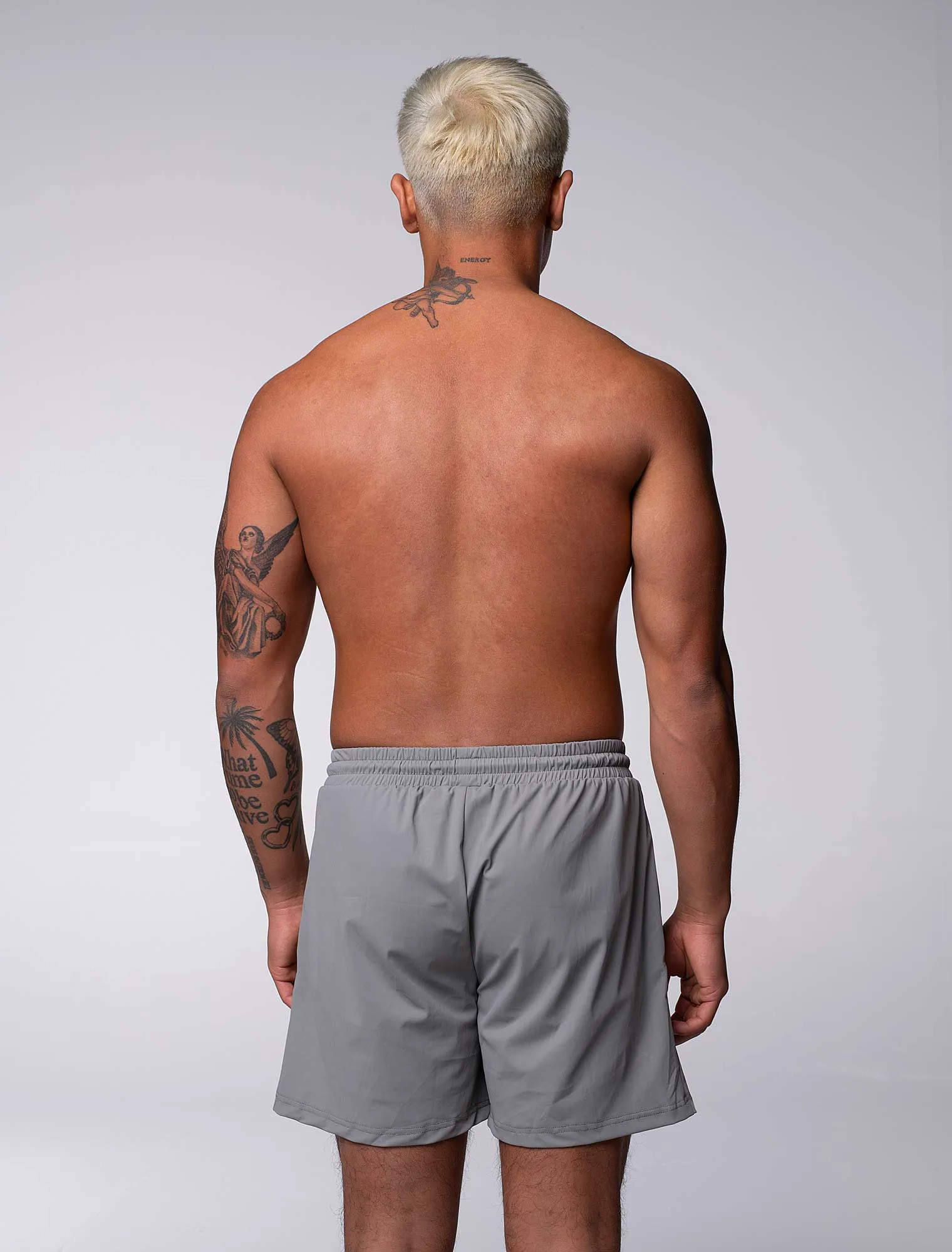 "The Fit" Sports Shorts - Premium Grey