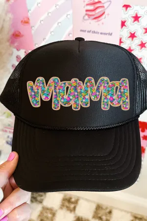 Radiant Mama Otto Black Foam Front Trucker Hat