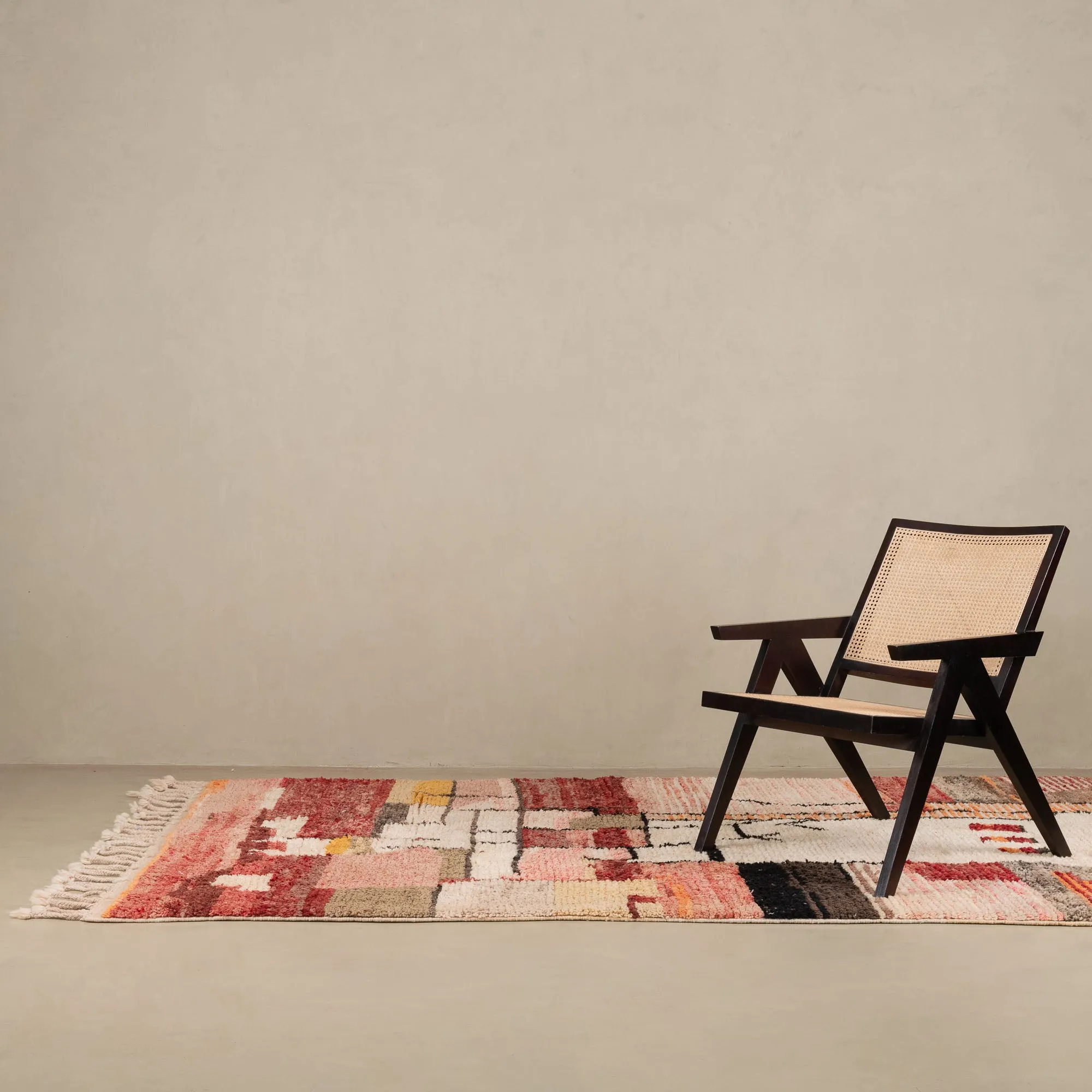 Rawda - vintage boujad rug