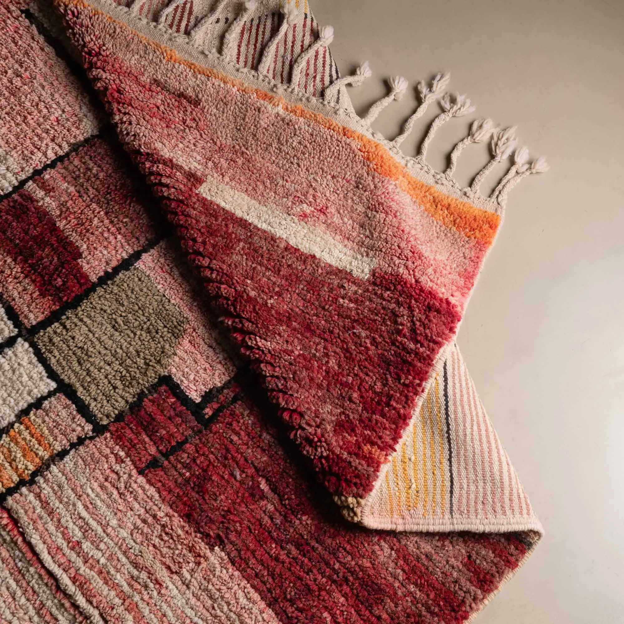 Rawda - vintage boujad rug