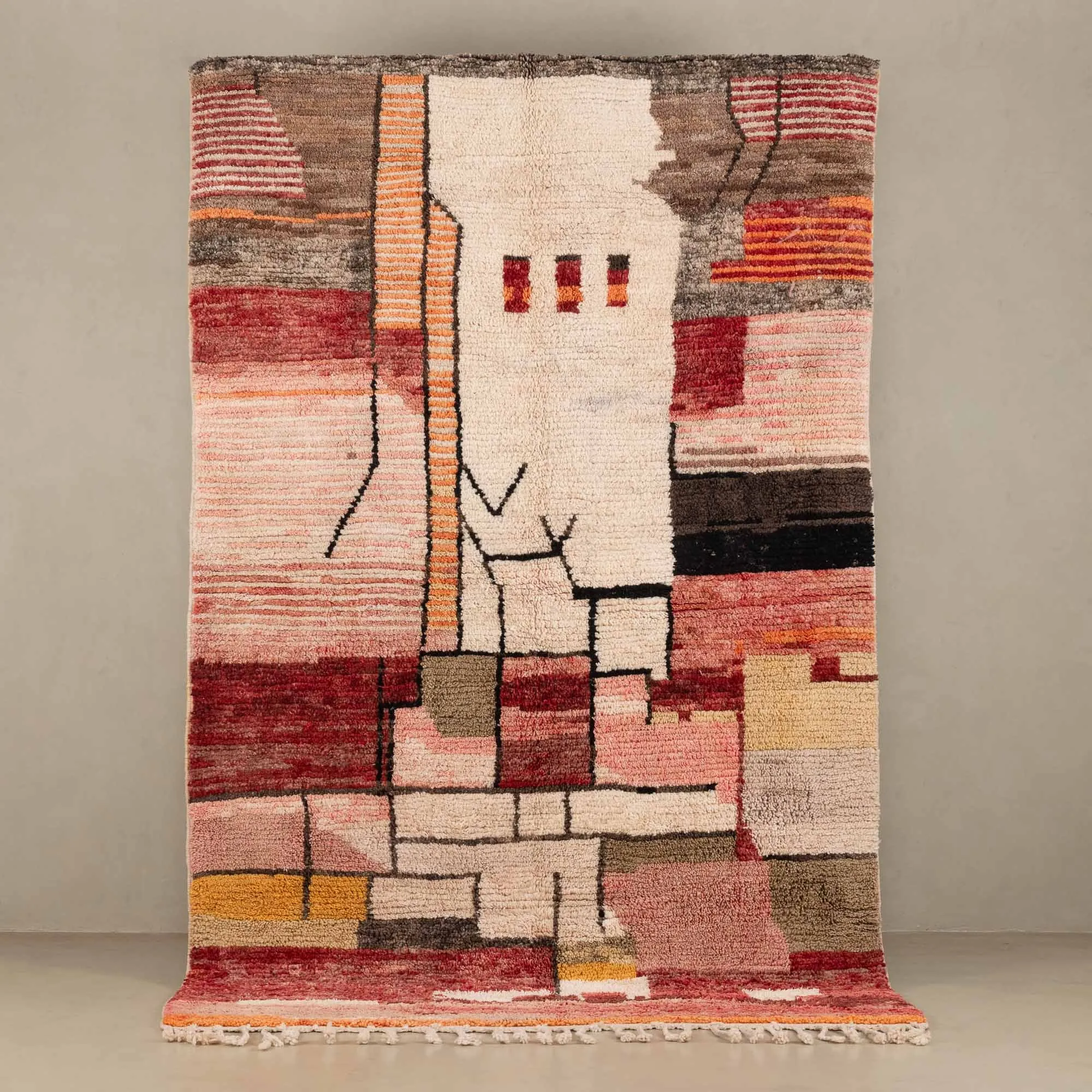 Rawda - vintage boujad rug