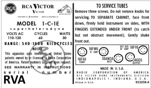 RCA-1C1E