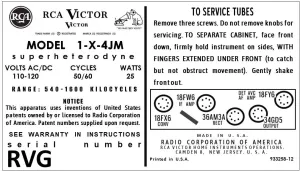 RCA-1X4JM