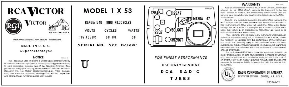 RCA-1X53-CH-1104A
