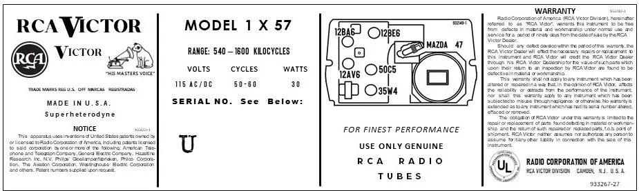 RCA-1X57-CH-1104E