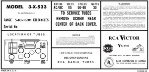 RCA-3X533