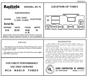 RCA-61-5
