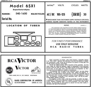 RCA-65X1RCA-2