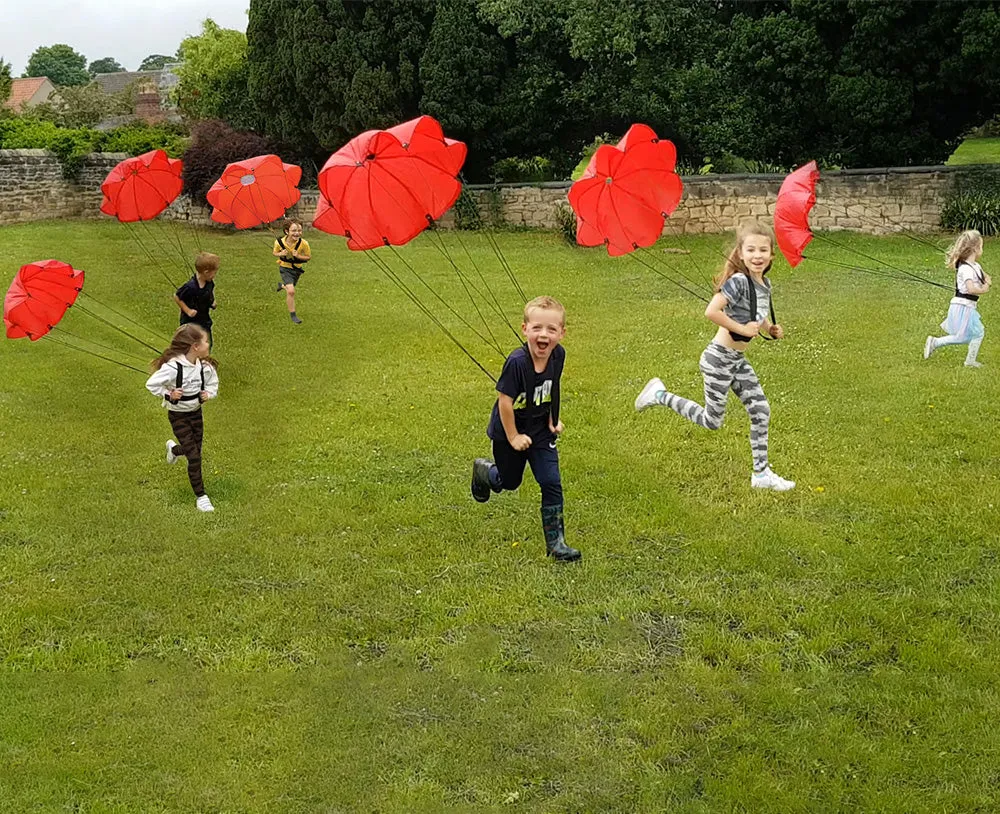 Resistance Parachutes (Group Challenge Race Pack of 12)